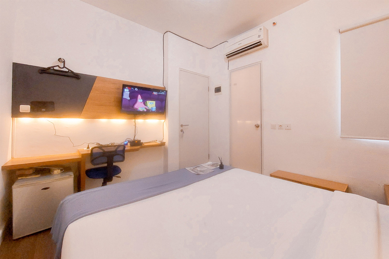Bedroom 2, Comfort Studio Apartment Aeropolis Residence (No Kitchen) By Travelio, Tangerang