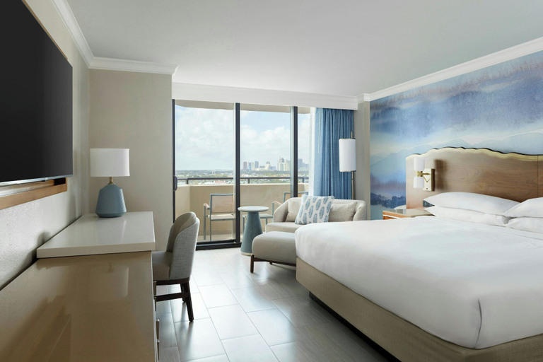 Bedroom 3, Fort Lauderdale Marriott Harbor Beach Resort & Spa, Broward