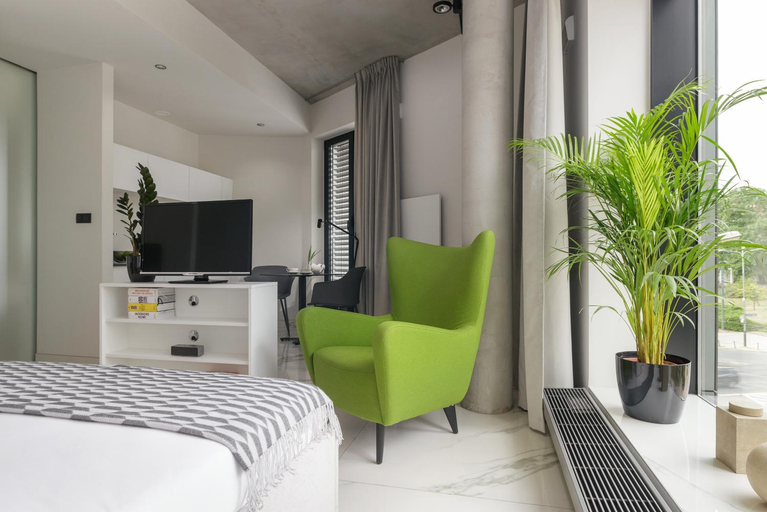 Bedroom 2, Centro Design Apartments - Polwiejska, Poznań City