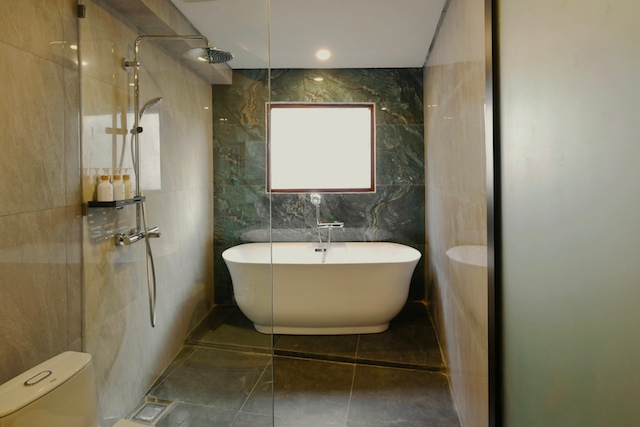 Bathroom 5, Utamas Keramas Villa, Gianyar