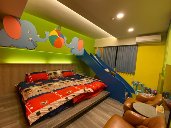 Bedroom 3, 山田心溜滑梯民宿, Nantou
