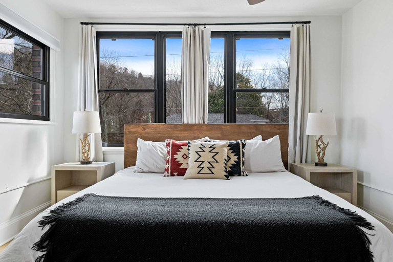 Bedroom 1, The Furman Building, Buncombe