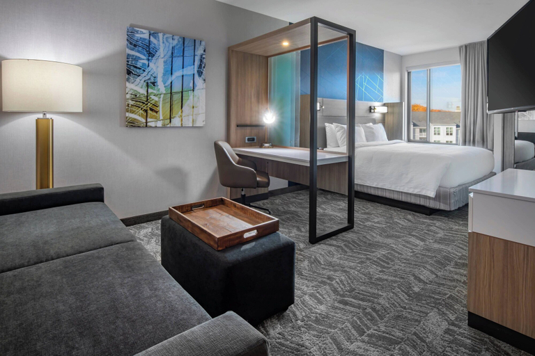 Bedroom 3, SpringHill Suites by Marriott Wrentham Plainville, Norfolk