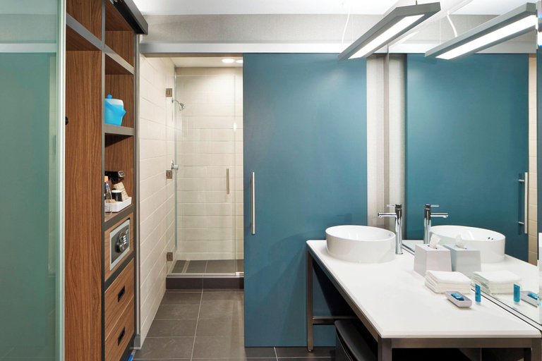 Bathroom 4, Aloft by Marriott Seattle Redmond, King