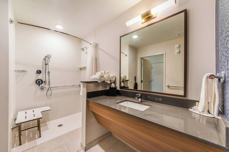 Bathroom 3, Fairfield Inn & Suites by Marriott Corpus Christi Central, Nueces