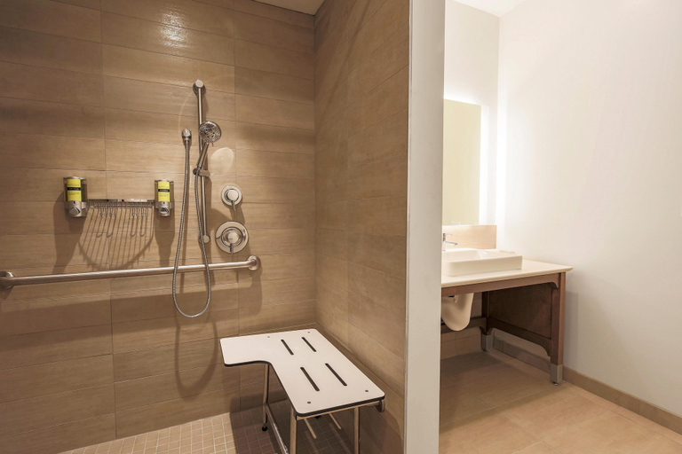 Bathroom 4, Element Ontario Rancho Cucamonga, San Bernardino