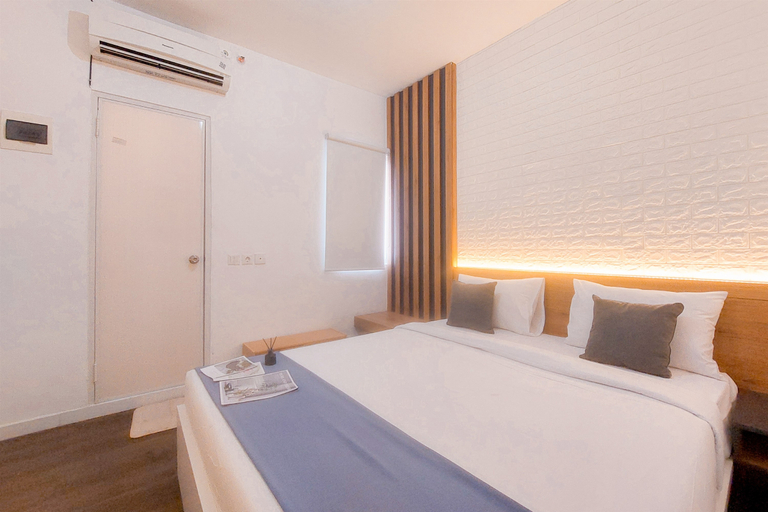 Bedroom 4, Comfort Studio Apartment Aeropolis Residence (No Kitchen) By Travelio, Tangerang