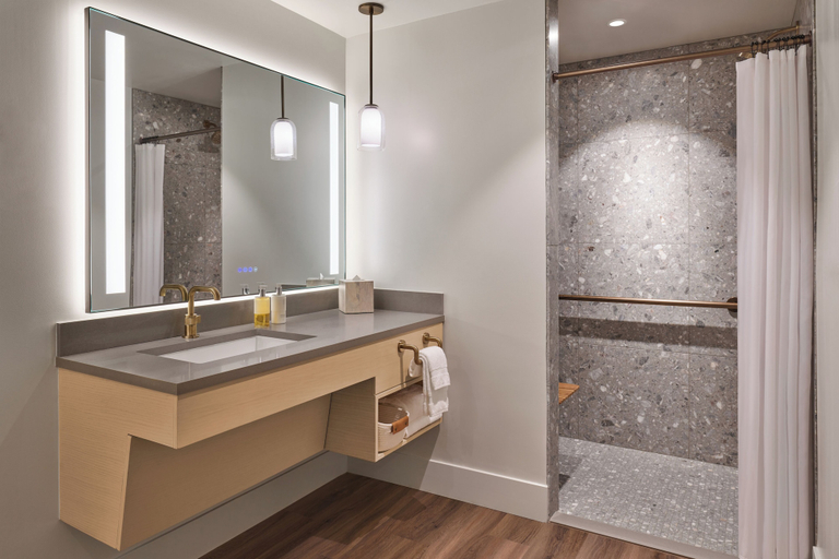 Bathroom 5, MISSION PACIFIC BEACH RESORT, part of JdV by Hyatt, San Diego