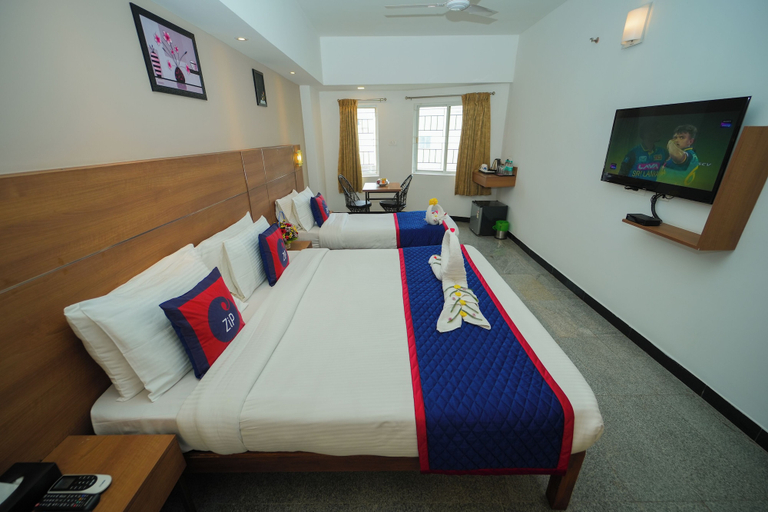 Bedroom 3, Zip by Spree Hotel Mangala International, Coimbatore