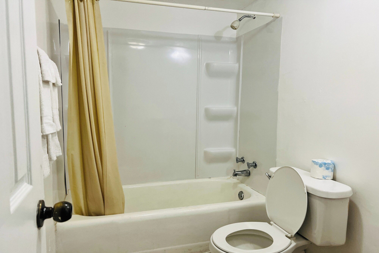 Bathroom 4, Clayton House Motel, Winnebago