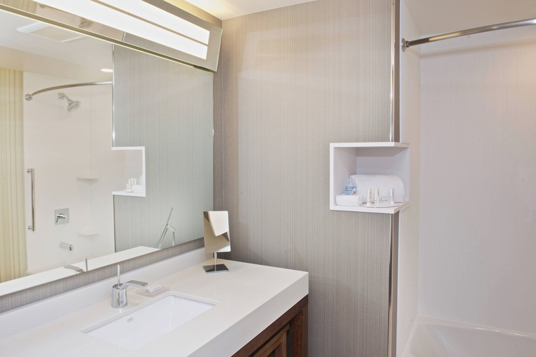Bathroom 3, Courtyard by Marriott Seattle Everett Downtown, Snohomish