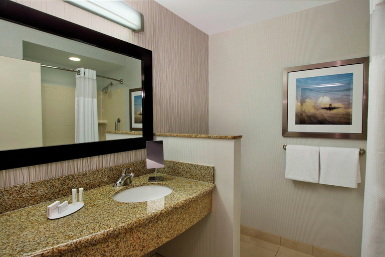 Bathroom 4, Courtyard by Marriott Atlanta Airport West, Fulton
