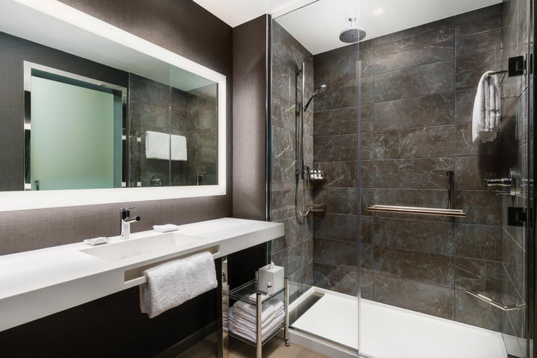 Bathroom 4, AC Hotel by Marriott Raleigh Downtown, Wake
