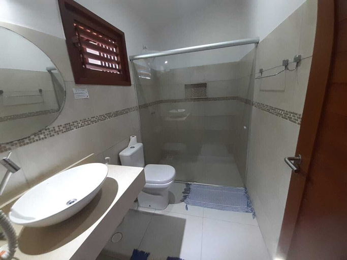 Bathroom 5, Pousada Recanto da Praia, São Miguel de Touros