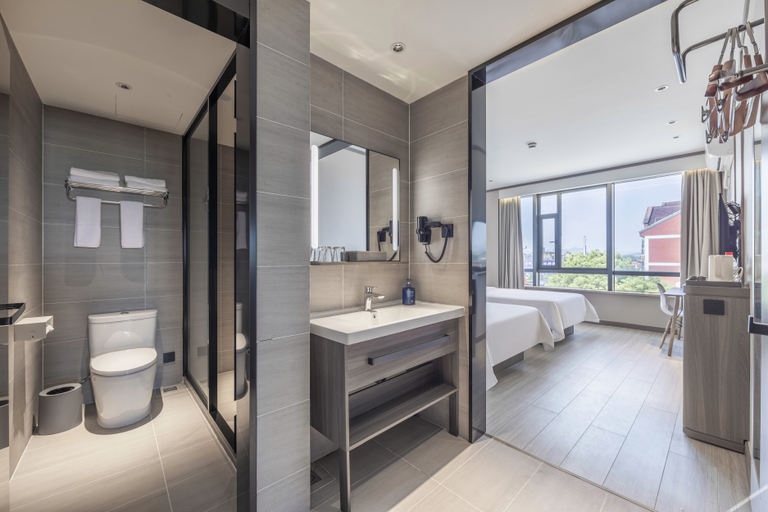 Bathroom 3, Hanting Hotel Jiangshan Hecun, Quzhou