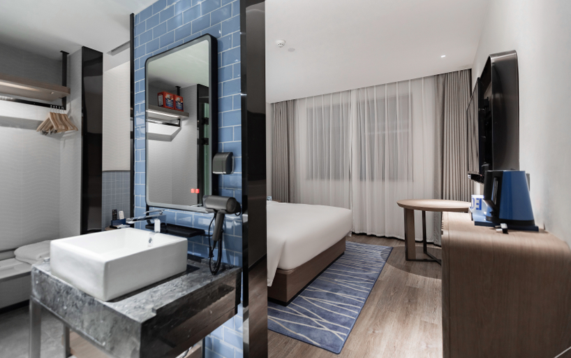 Bathroom 3, Echarm Hotel Changde Anxiang Pedestrian Street, Changde