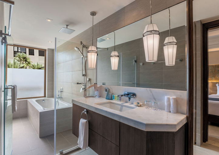 Bathroom 5, Henann Prime Beach Resort, Malay