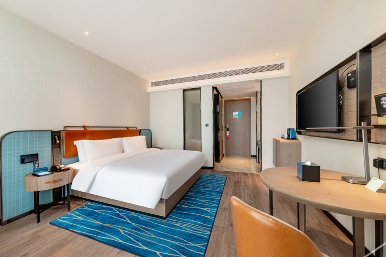 Bedroom 2, Echarm Hotel Yichang East Railway Station, Yichang