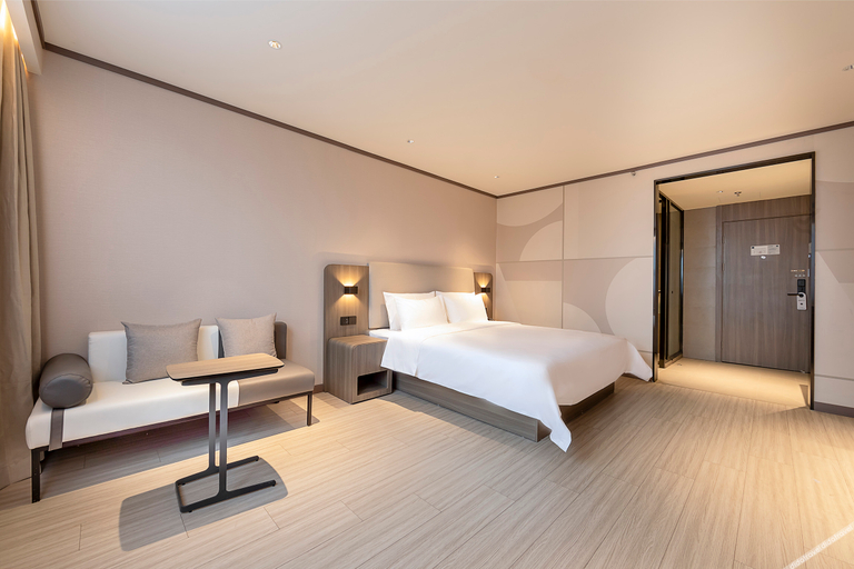 Bedroom 2, Hanting Hotel Zhumadian Shangcai County, Zhumadian