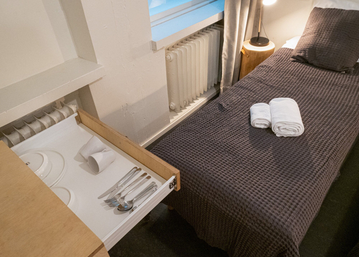 Bedroom 4, Forenom Hostel Jyväskylä, Central Finland