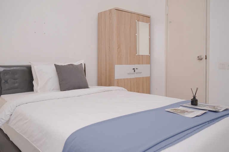 Bedroom 4, Cozy Studio Room (No Kitchen) Apartment Aeropolis Residence By Travelio, Tangerang