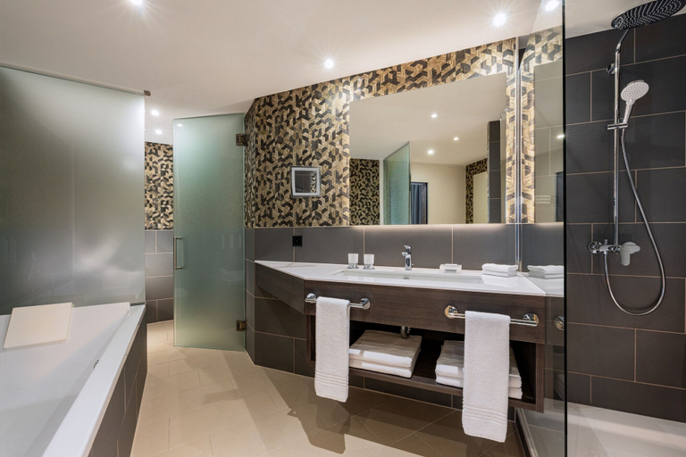 Bathroom 4, Basel Marriott Hotel, Basel