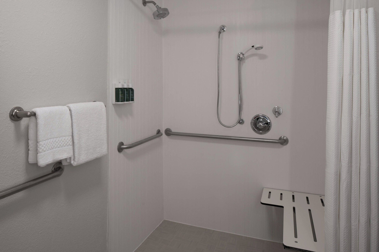 Bathroom 5, Courtyard by Marriott Jacksonville at Mayo Clinic Campus/Beaches, Duval