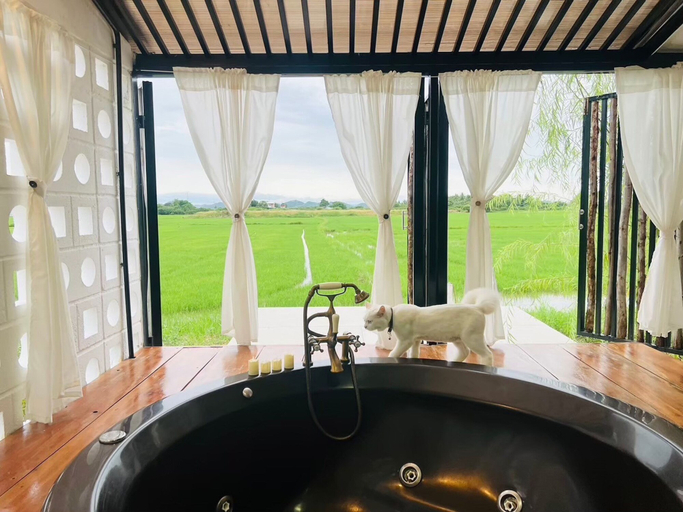Bathroom 3, Penguin Villa Resort & Bistro, Muang Ratchaburi