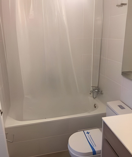 Bathroom, Apartamento Urbano en Santiago, Cordillera