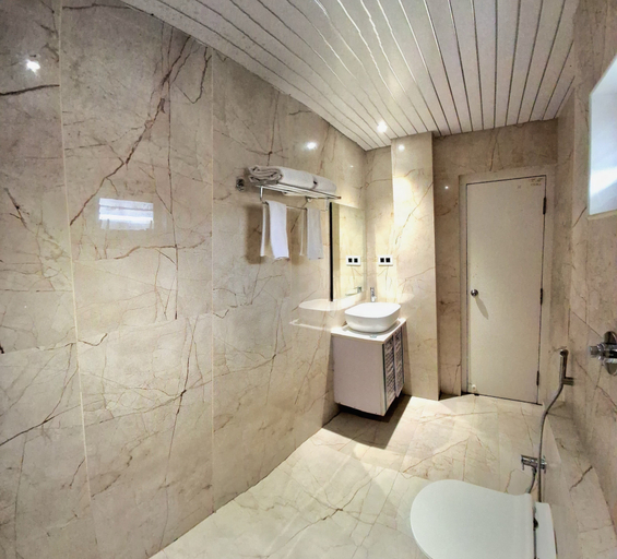 Bathroom 4, Hotel Relax, Deoghar