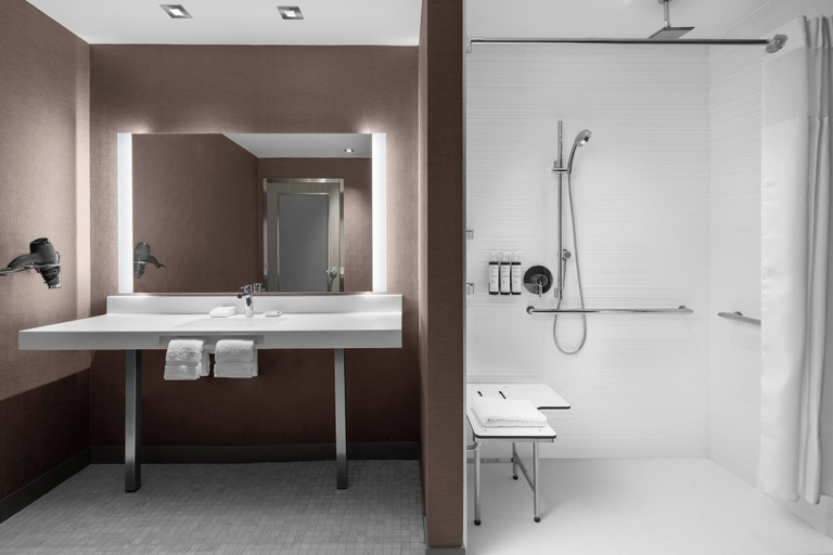 Bathroom 4, AC Hotel by Marriott San Antonio Riverwalk, Bexar