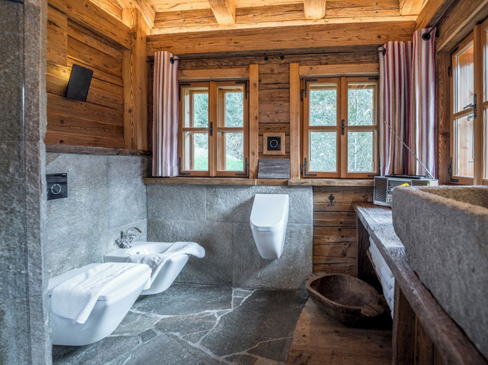 Bathroom, Buccara Zwischenbachalm, Kitzbühel