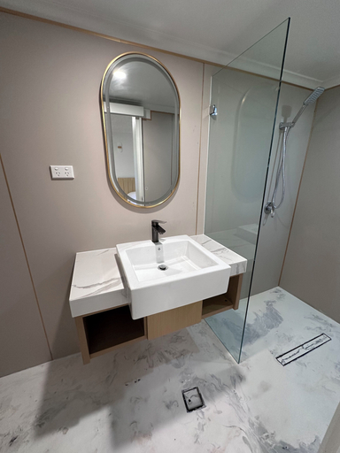 Bathroom 3, Venus Resort, Wyong - South and West