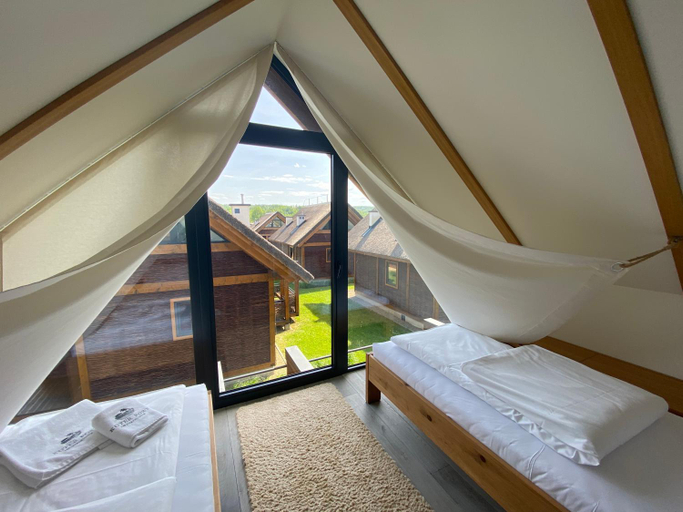 Bedroom 2, Domki Kuter Port, Wieliczka
