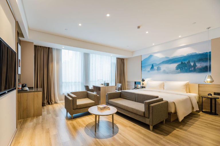 Bedroom 2, Atour Hotel Hefei South Railway Station, Hefei
