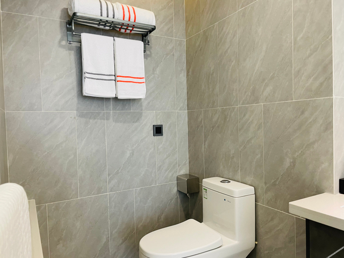 Bathroom 3, Tran Resort Hotel (Yinchuan Xingqing Wanda Branch), Yinchuan