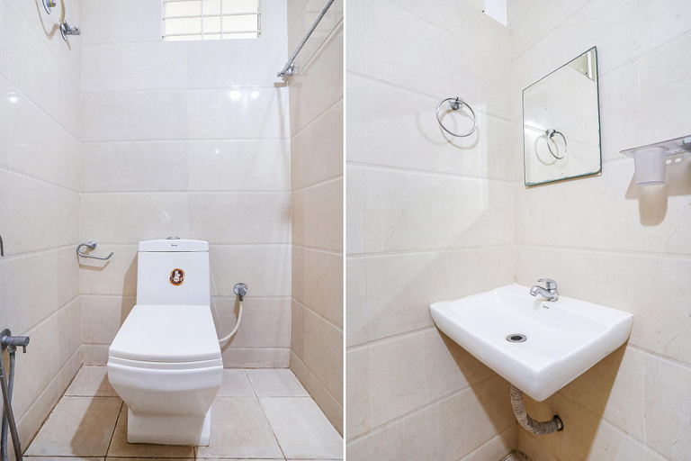Bathroom, FabHotel Humming Suites - Manyata Tech Park, Bangalore