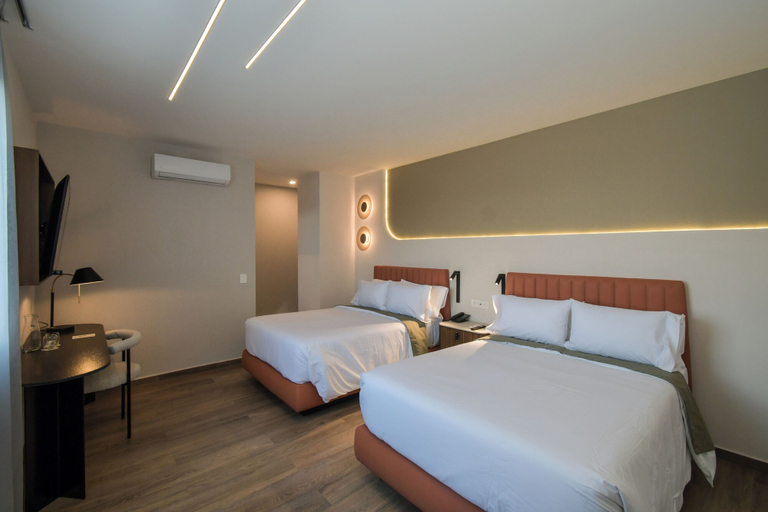 Bedroom 2, Expo Satélite 2750 Hotel & Suites, Guadalajara