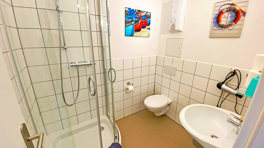 Bathroom, Appartementhaus Ida im Ostseebad, Vorpommern-Rügen