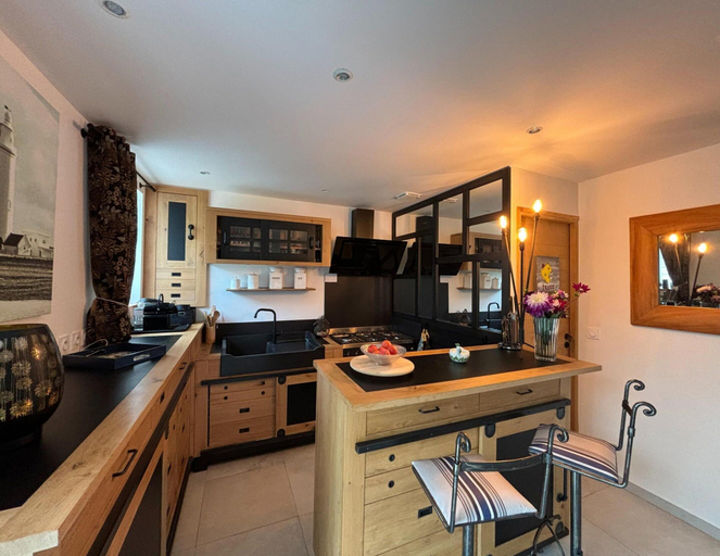 Private kitchen 5, Holiday Home in Asnelles Near D-day Beaches, Calvados