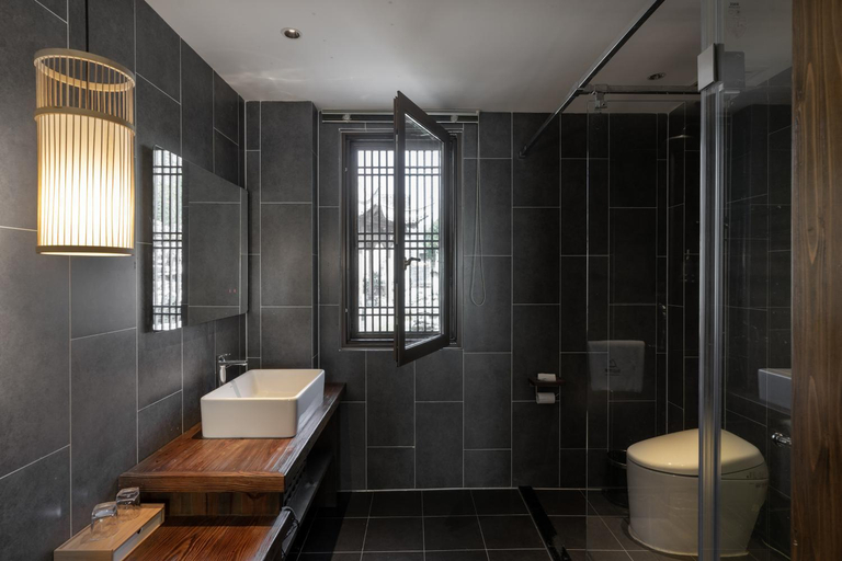 Bathroom 3, 黄山沐心弈园生态文化主题民宿, Huangshan