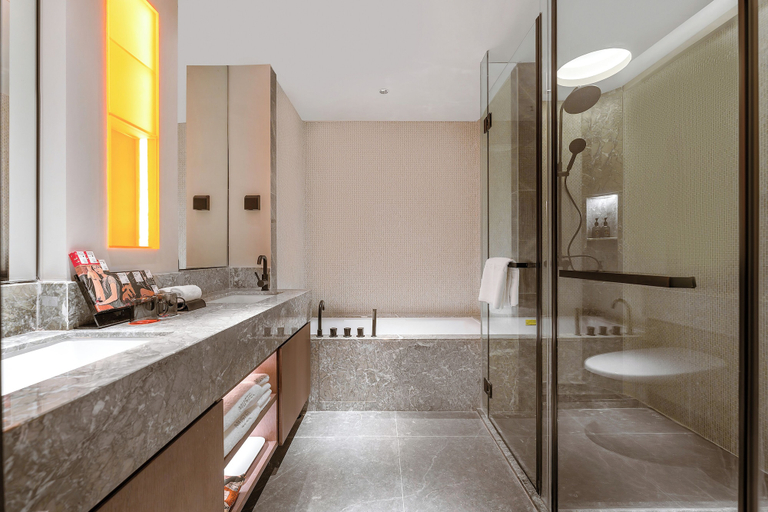 Bathroom 3, MUSTEL ARTE HOTEL ZHENLIN CHENGDU, Chengdu