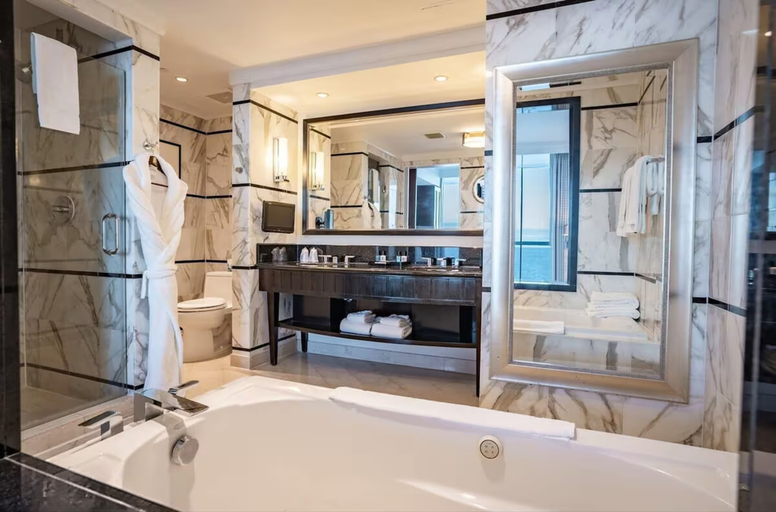 Bathroom 5, Fontainebleau Miami Beach Private Luxury Suites, Miami-Dade