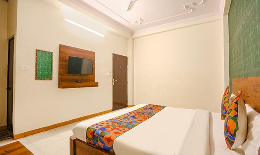 Bedroom 2, FabHotel Elegant I, Jaipur, Jaipur