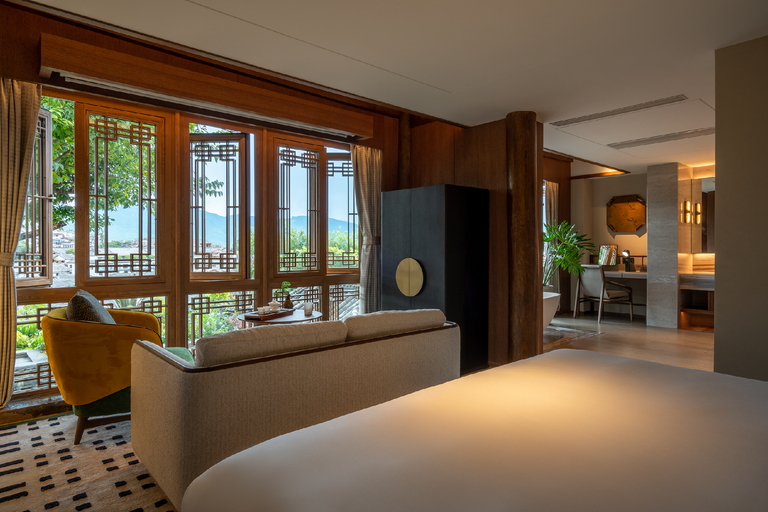 Bedroom, Lijiang Nanman · Qianxuelou Hotel, Lijiang