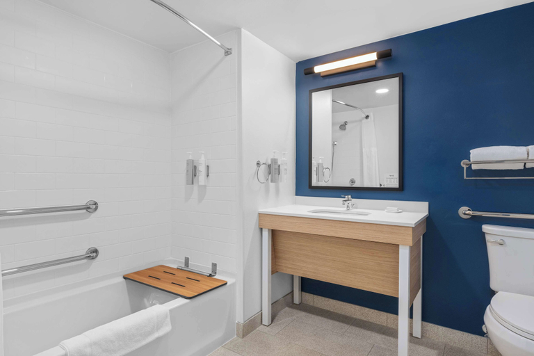 Bathroom 4, Spark by Hilton Fredericksburg Southpoint, Spotsylvania
