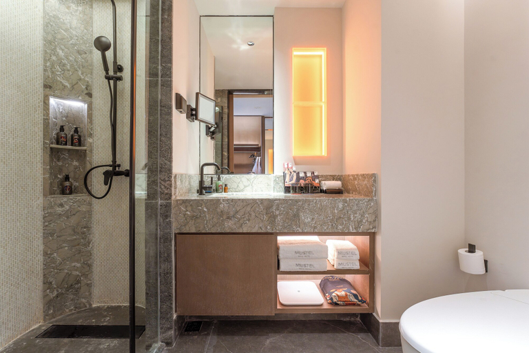 Bathroom 3, MUSTEL ARTE HOTEL ZHENLIN CHENGDU, Chengdu