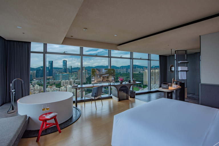 Bedroom 2, ICON LAB Hotel Shenzhen Futian, Shenzhen