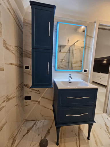 Bathroom 3, Mergellina Luxury Rooms, Napoli