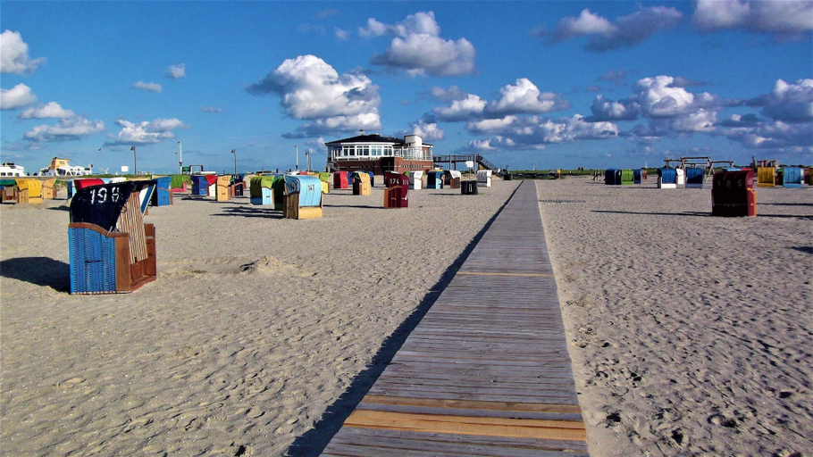 View from property 3, Haus in Nessmersiel am Wattenmeer, Aurich